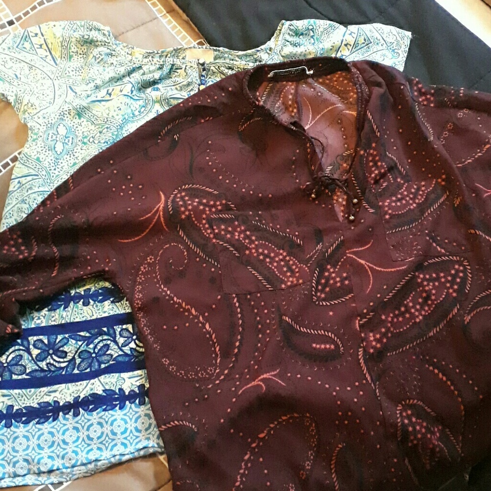 2 beutiful  blouses